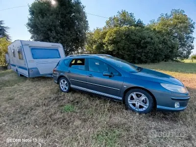 Usata Peugeot 407 136 CV (100 kW) 2007 Grigio Station wagon