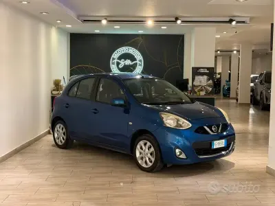 Usata Nissan Micra 80 CV (58 kW) 2016 Blu Utilitaria