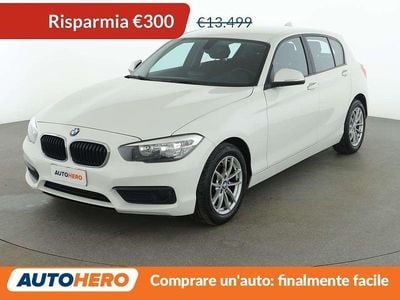 Usata BMW 116 110 CV (80 kW) 2018 Bianco Utilitaria