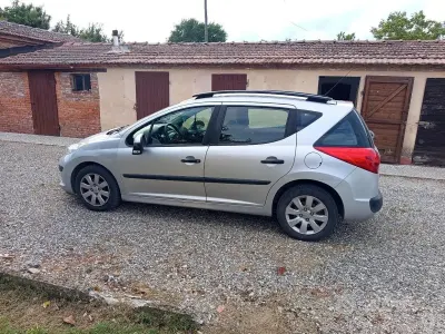 Käytetty Peugeot 207 90 HP (66 kW) 2008 Harmaa Farmari