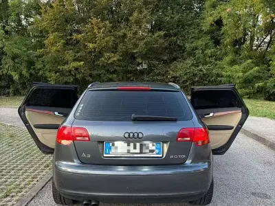 Usata Audi A3 Comfort 140 CV (102 kW) 2007 Grigio Utilitaria