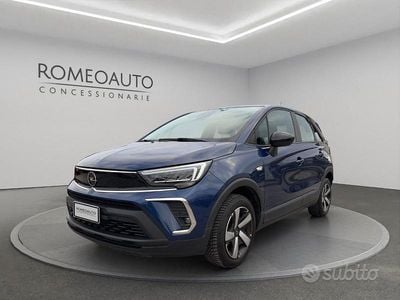 Usata Opel Crossland X Edition 110 CV (80 kW) 2022 Blu SUV