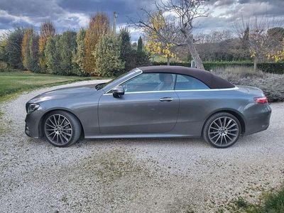 Usata Mercedes E220 Premium Plus 194 CV (142 kW) 2018 Bronzo Cabrio
