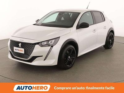 Usata Peugeot e-208 Allure 56 kW (77 CV) 2021 Bianco Utilitaria