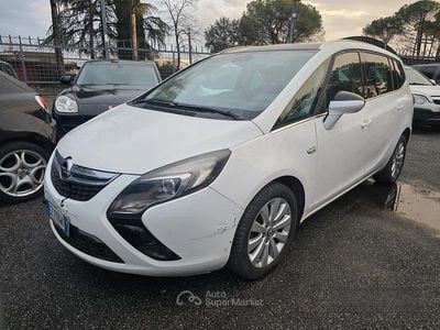 Usata Opel Zafira Tourer 150 CV (110 kW) 2015 Bianco Monovolume