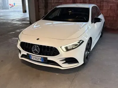 Usata Mercedes A180 Premium 116 CV (85 kW) 2019 Bianco Berlina