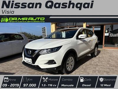 Usata Nissan Qashqai Visia 115 CV (84 kW) 2019 Bianco SUV