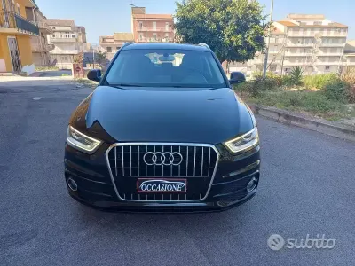 Begagnad Audi Q3 S-Line 140 HK (102 kW) 2013 Svart SUV