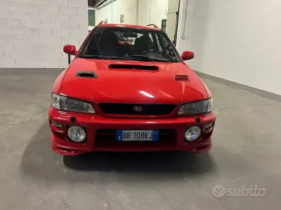 Usata Subaru Impreza Sport 218 CV (160 kW) 2001 Rosso Station wagon