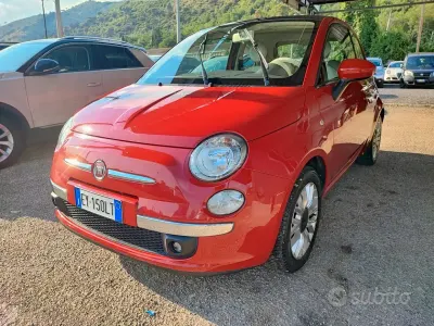 Usata Fiat 500 Lounge 95 CV (69 kW) 2015 Rosso Berlina