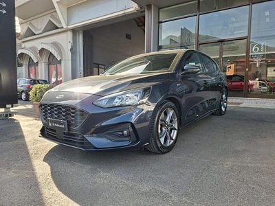 Usata Ford Focus ST-Line 125 CV (91 kW) 2020 Blu Berlina