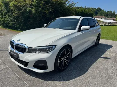 Usata BMW 320e M Sport 190 CV (139 kW) 2021 Bianco Station wagon