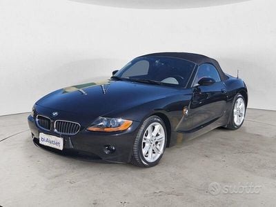 Usata BMW Z4 170 CV (125 kW) 2004 Nero Cabrio