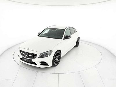 Usata Mercedes C220 Premium 194 CV (142 kW) 2019 Bianco Berlina