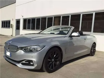 Usata BMW 420 Cabriolet Efficient Dynamics 184 CV (135 kW) 2014 Grigio Cabrio