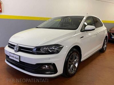 Usata VW Polo R-line 80 CV (58 kW) 2020 Bianco Berlina