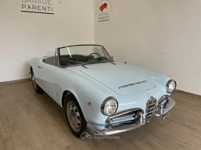 Usado Alfa Romeo Giulia Spider Ti 91 CV (66 kW) 1962 Azul Descapotable