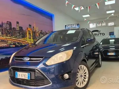 Usata Ford C-MAX Titanium 115 CV (84 kW) 2012 Blu Monovolume