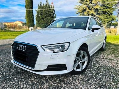 Usata Audi A3 Comfort 116 CV (85 kW) 2018 Bianco Berlina