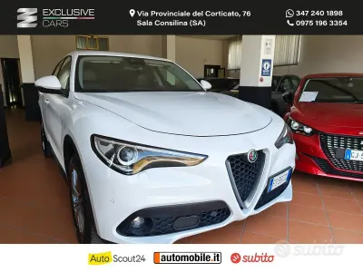 Usata Alfa Romeo Stelvio 210 CV (154 kW) 2018 Bianco SUV