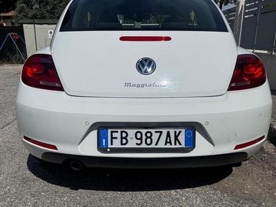 Usata VW Beetle 101 CV (74 kW) 2015 Bianco Utilitaria