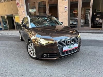 Usata Audi A1 Ambition 105 CV (77 kW) 2011 Marrone Utilitaria