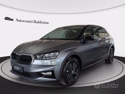 Usata Skoda Fabia Selection 95 CV (69 kW) 2024 Grigio graphite metallizzato n Utilitaria