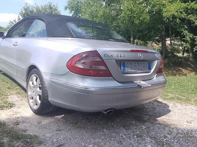 Käytetty Mercedes CLK320 218 HP (160 kW) 2004 Harmaa Avoauto