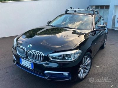 Usata BMW 116 Comfort Edition 116 CV (85 kW) 2016 Nero Utilitaria