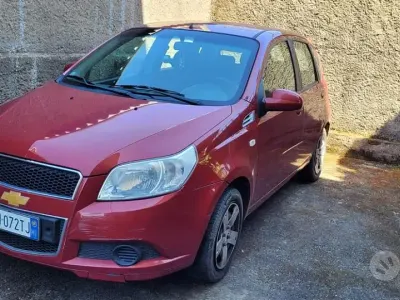 Usata Chevrolet Aveo 84 CV (61 kW) 2009 Rosso Berlina