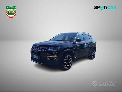 Usata Jeep Compass Limited 170 CV (125 kW) 2017 Nero SUV