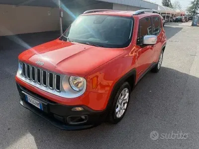 Usata Jeep Renegade Limited 120 CV (88 kW) 2015 Arancione SUV