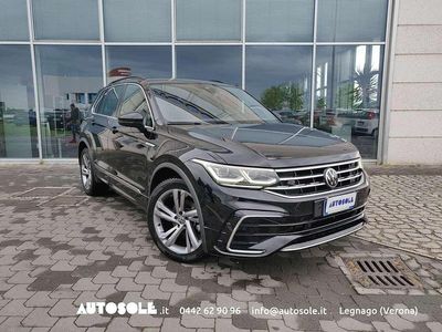 Gebraucht VW Tiguan R-line 150 PS (110 kW) 2022 Schwarz SUV