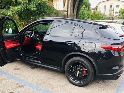 Usata Alfa Romeo Stelvio Tech Edition 280 CV (205 kW) 2019 Nero SUV