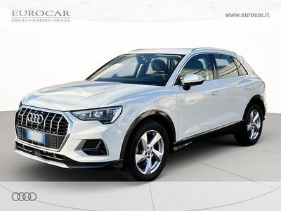 Usata Audi Q3 Advanced 150 CV (110 kW) 2019 Bianco ibis SUV
