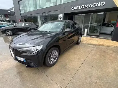 Usata Alfa Romeo Stelvio Business 190 CV (139 kW) 2021 Nero SUV
