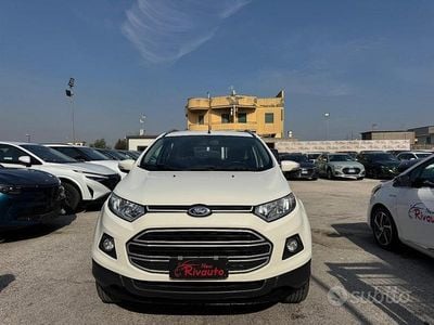 Usata Ford Ecosport Titanium 125 CV (91 kW) 2015 Bianco SUV