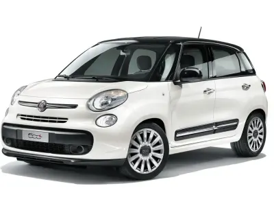 Usata Fiat 500L Lounge 95 CV (69 kW) 2015 Bianco Monovolume