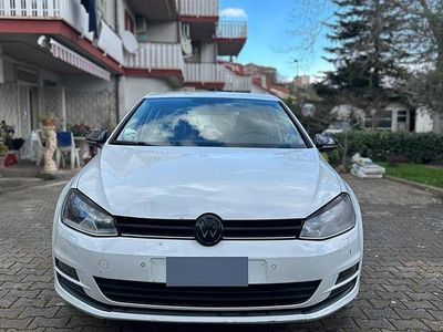 Usata VW Golf VII 90 CV (66 kW) 2015 Bianco Berlina