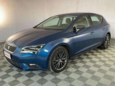 Usata Seat Leon Style 110 CV (80 kW) 2016 Blu
