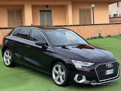 Usata Audi A3 Advanced 150 CV (110 kW) 2022 Nero Berlina