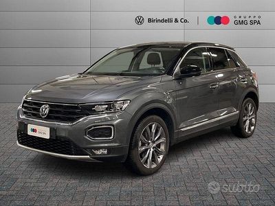 Usata VW T-Roc Advance 150 CV (110 kW) 2019 Grigio SUV