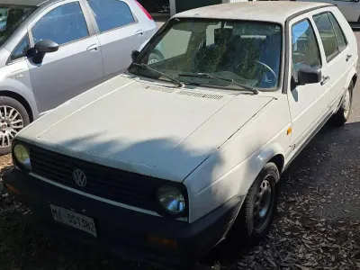 Usata VW Golf II 73 CV (53 kW) 1990 Bianco Utilitaria