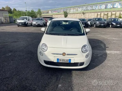 Usata Fiat 500 69 CV (50 kW) 2009 Bianco Cabrio