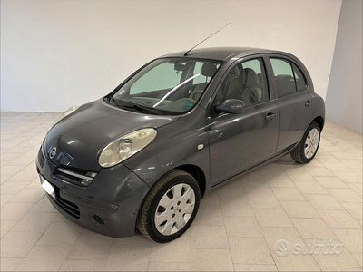 Usata Nissan Micra Acenta 80 CV (58 kW) 2005 Grigio Berlina