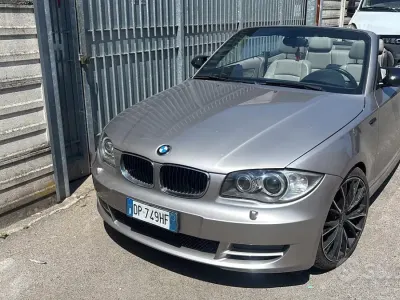 Usata BMW 120 Cabriolet 177 CV (130 kW) 2008 Grigio Cabrio