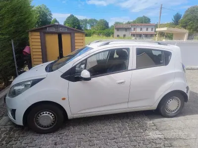Usata Chevrolet Spark LS 68 CV (50 kW) 2010 Bianco Utilitaria