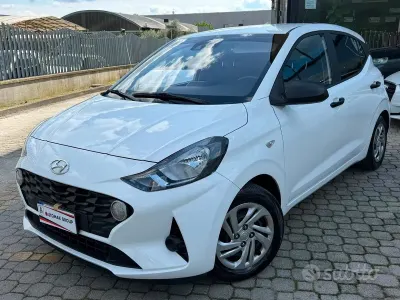 Usata Hyundai i10 Prime 67 CV (49 kW) 2021 Bianco Utilitaria