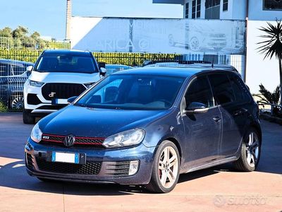 Begagnad VW Golf VI GTI 211 HK (155 kW) 2010 Blå Halvkombi