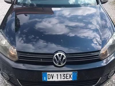 Usata VW Golf VI 140 CV (102 kW) 2009 Blu Utilitaria